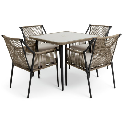 HAB Pesaro 4 Seater Dining Set