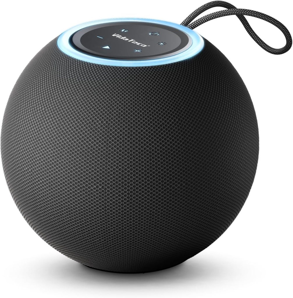 VidaTeco Bluetooth Speaker Portable Wireless, 30W Stereo Sound, RGB light, TWS Wireless 