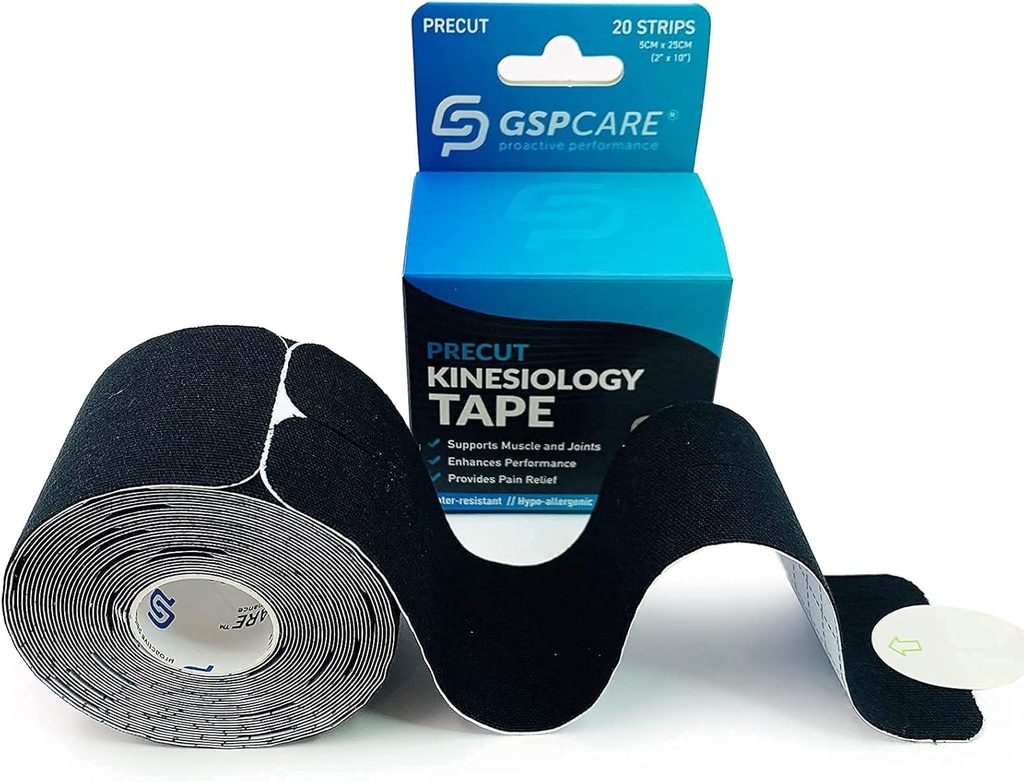 Pre-Cut Y Kinesiology Tape, Elastic Sports Tape Used to Prevent Muscle Damag
