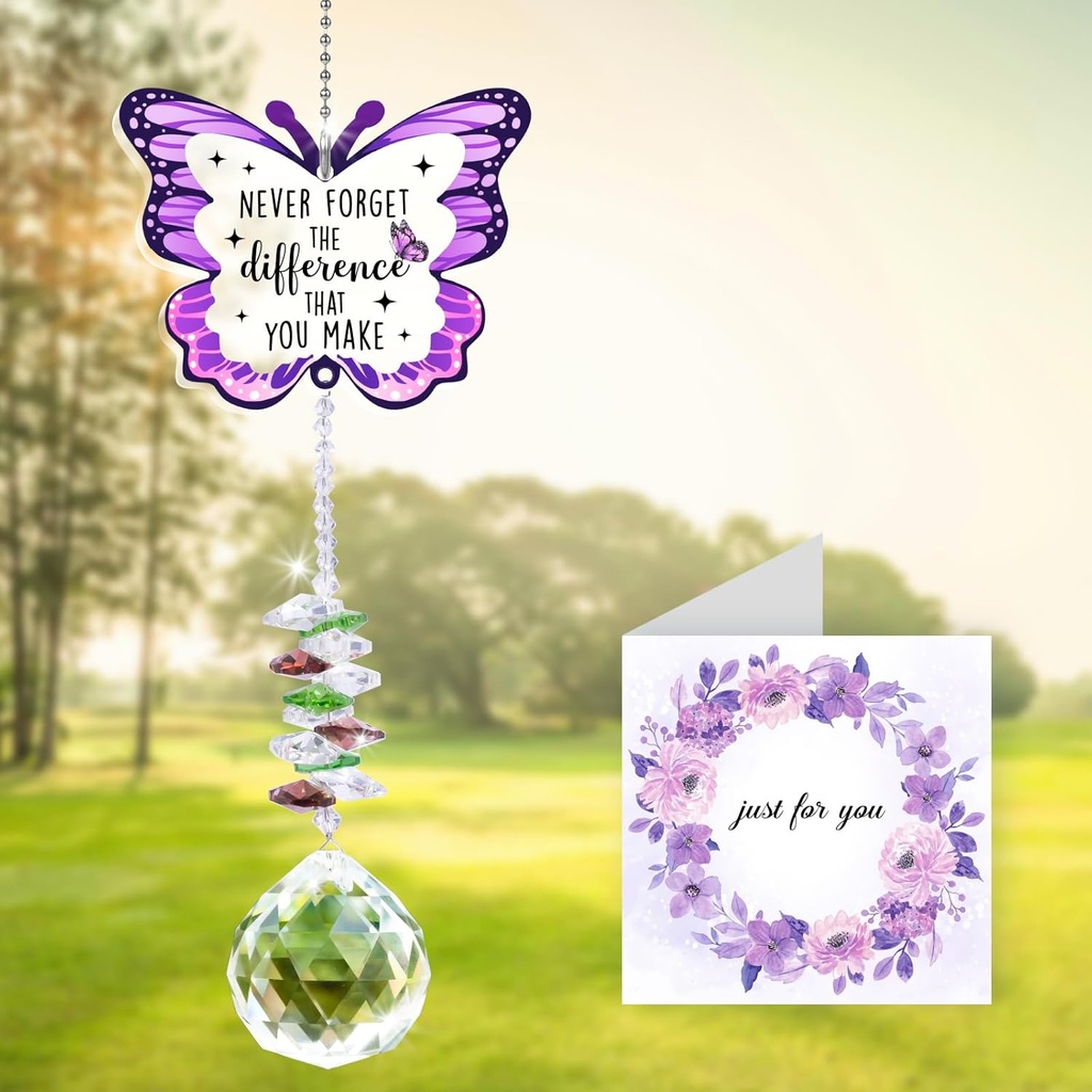 Retirement Gifts for Women, Leaving Gifts for Colleagues Women - Butterfly Acrylic Crystal