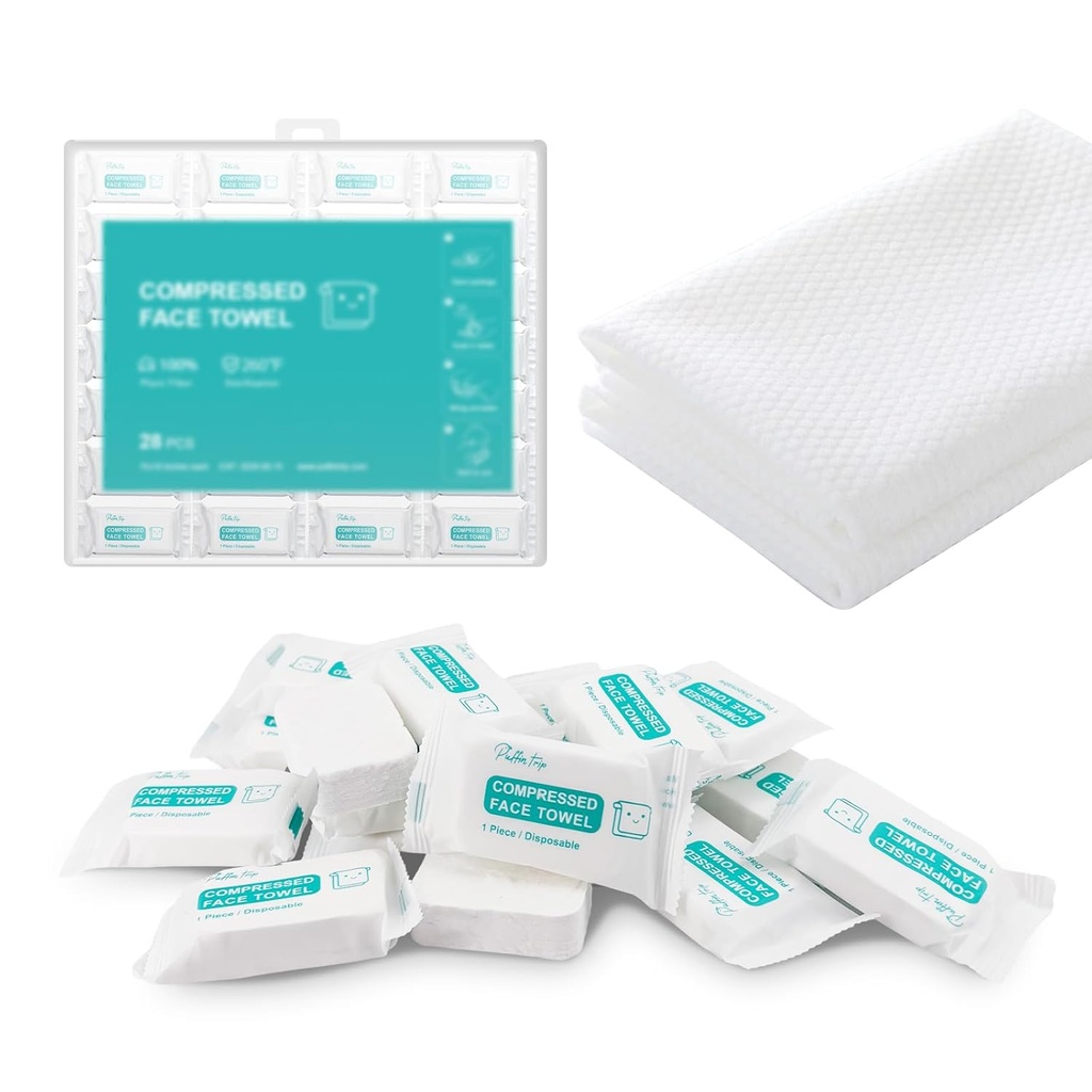Disposable Compressed Face Towel Thicker Large Size Coin Tissue Reusable Portable Hygienic