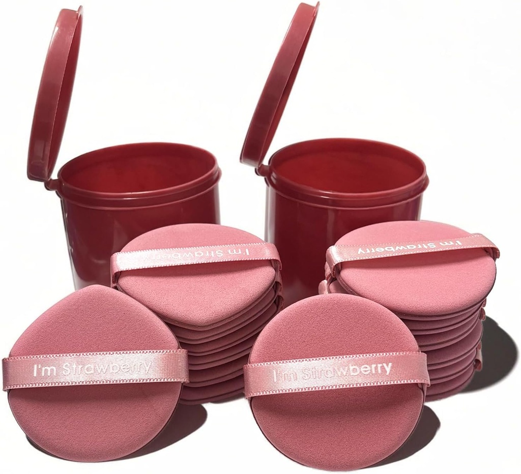 14pcs Powder Puff, Korean Makeup Cushion Puffs for Foundation Buffing, Concealer
