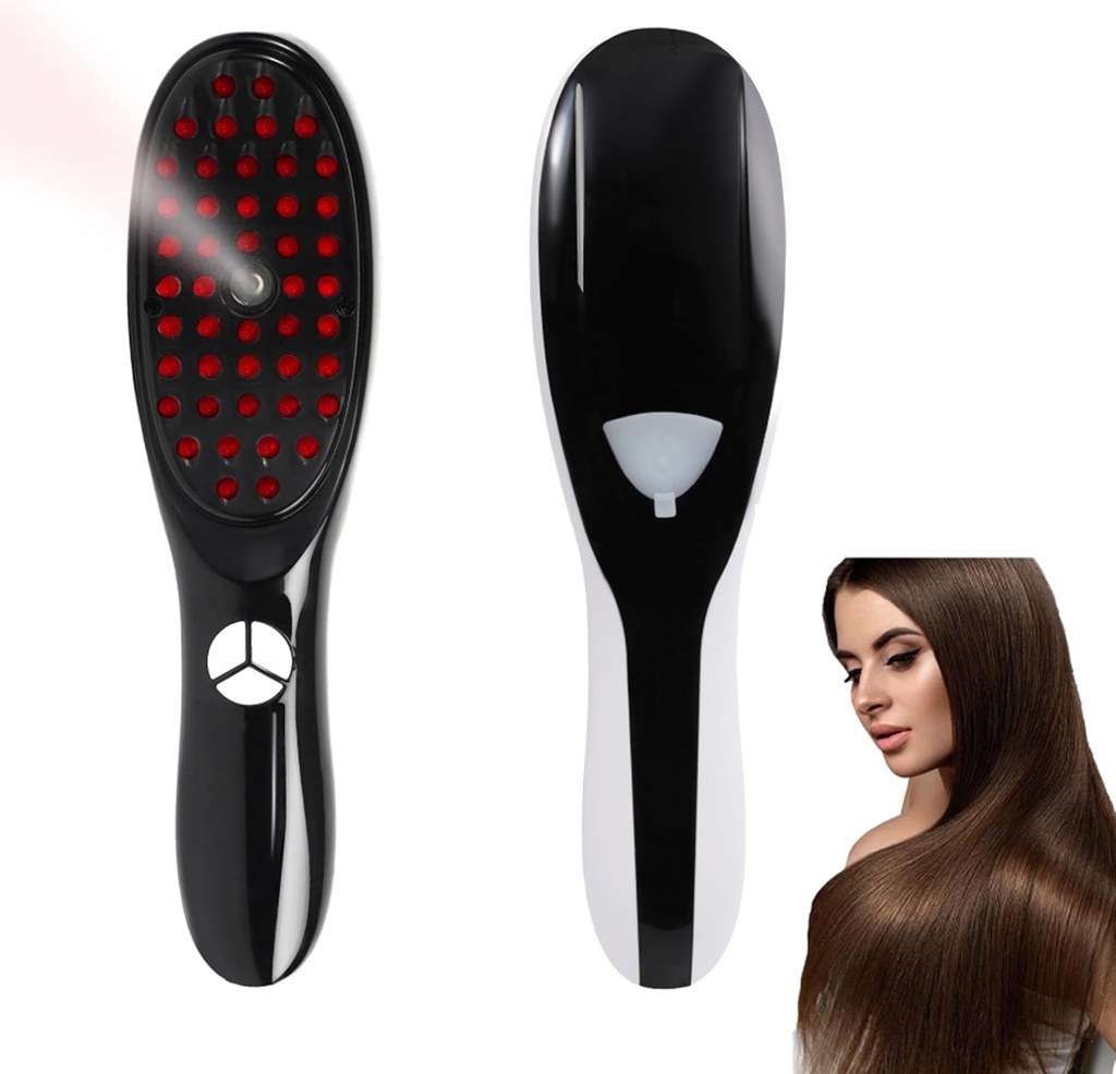 Phototherapy Massage Comb Multi Functional Three In One Phototherapy Hair Brush