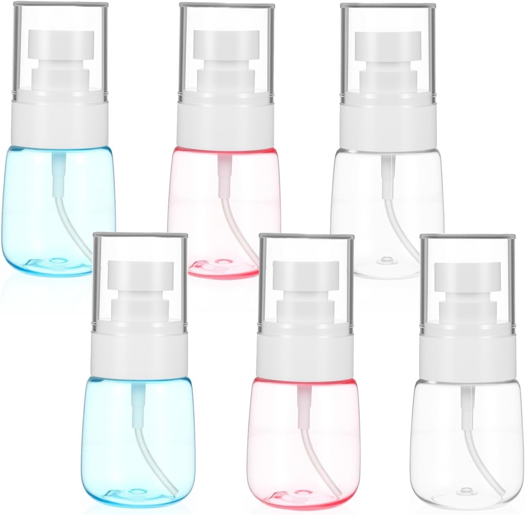ElevateTech Small Spray Bottle 1oz, 6 Pack Travel Spray Bottles TSA Approved 30ml 