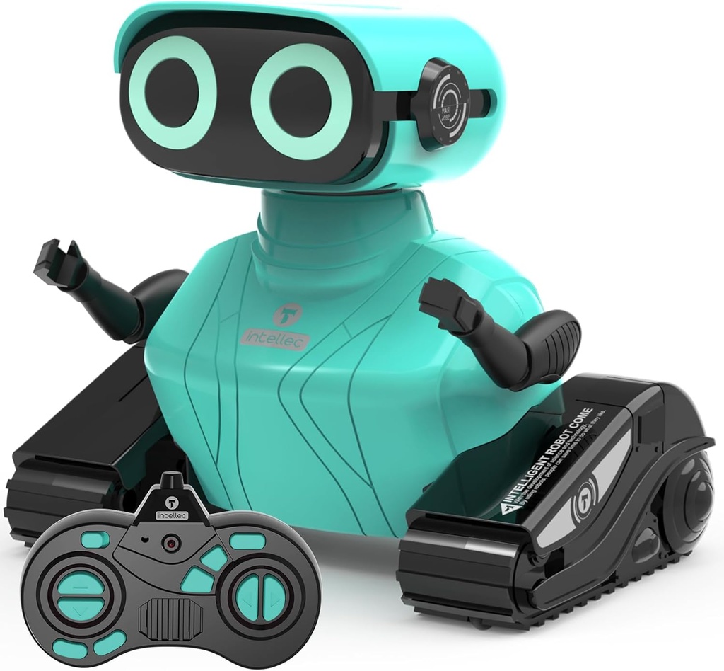 GILOBABY RC Robot Toys - Walking & Dancing Kids Robot Toys for Children Age 3-6, LED Eyes 