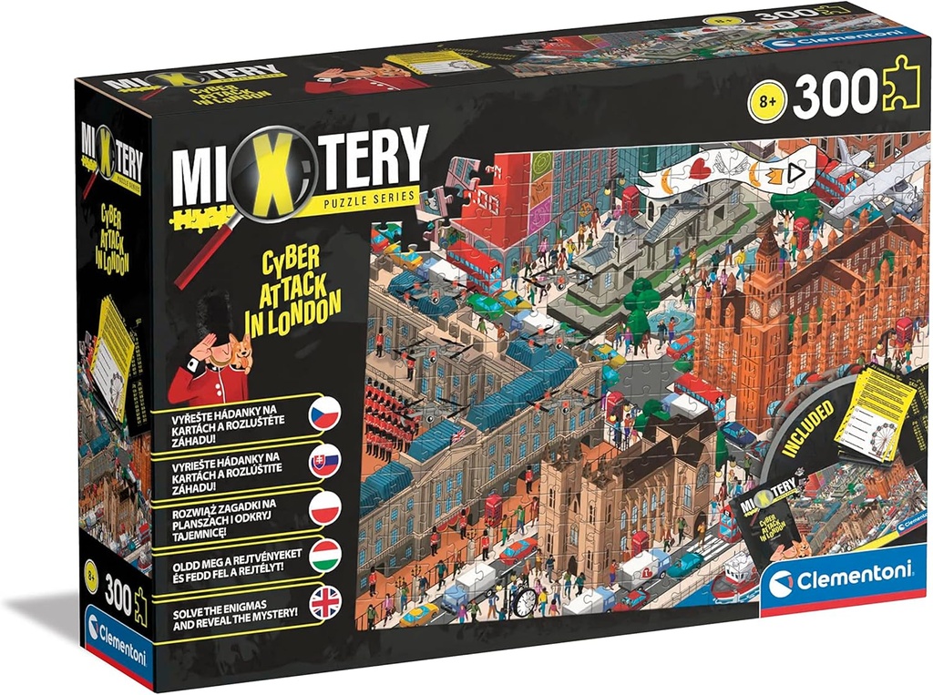 Clementoni 300 el. Mixtery Hacking attack in London 21714 [PUZZLE]