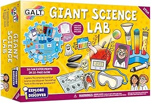 Galt Giant Science Lab - Explore and Discover XL Science Kit for Kids, Childrens Craft Set,
