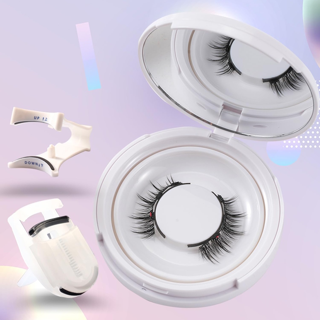 Eyelash manufacturer Doremi Magnetic eyelashes Natural Look, Reusable 3 Magnets Manga Lashe