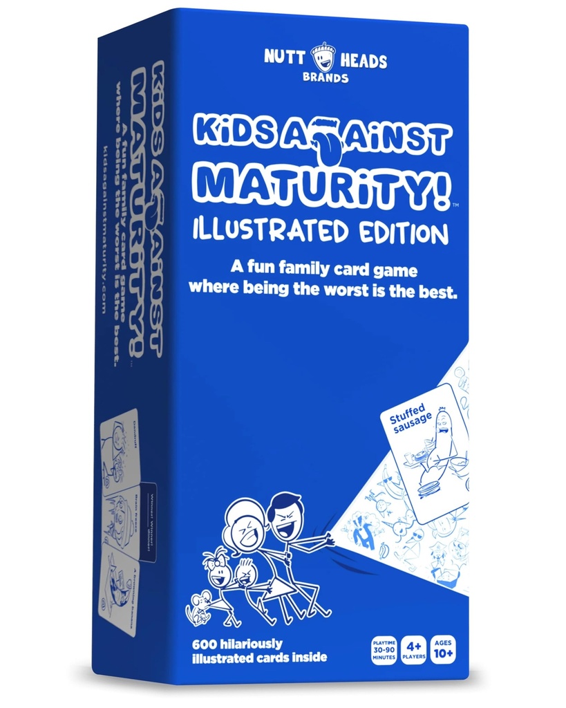 Kids Against Maturity: Card Game for Kids and Families, Super Fun Hilarious for Family Part