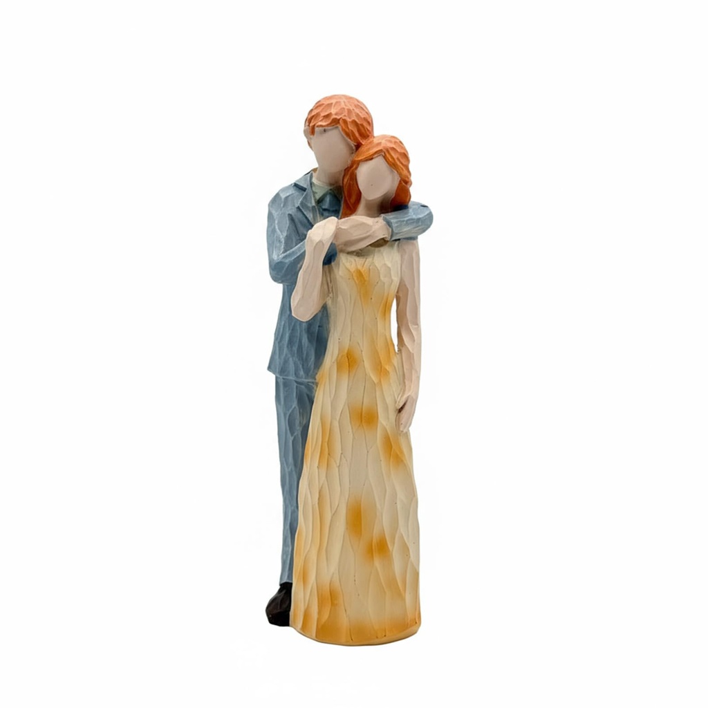 ZAKI STAMO Wedding for Couples Colorful Figurine,Engagement Gfts for Her Wife Girlfriends,V