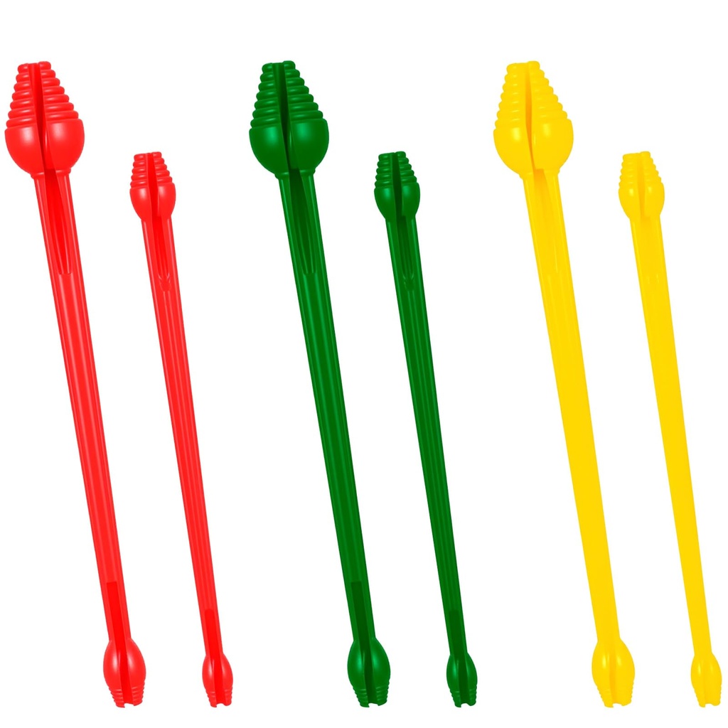 HekouJiub Fish Hook Remover Tool 6Pcs Plastic Snelled Hook Disgorger Portable Unhook Extrac