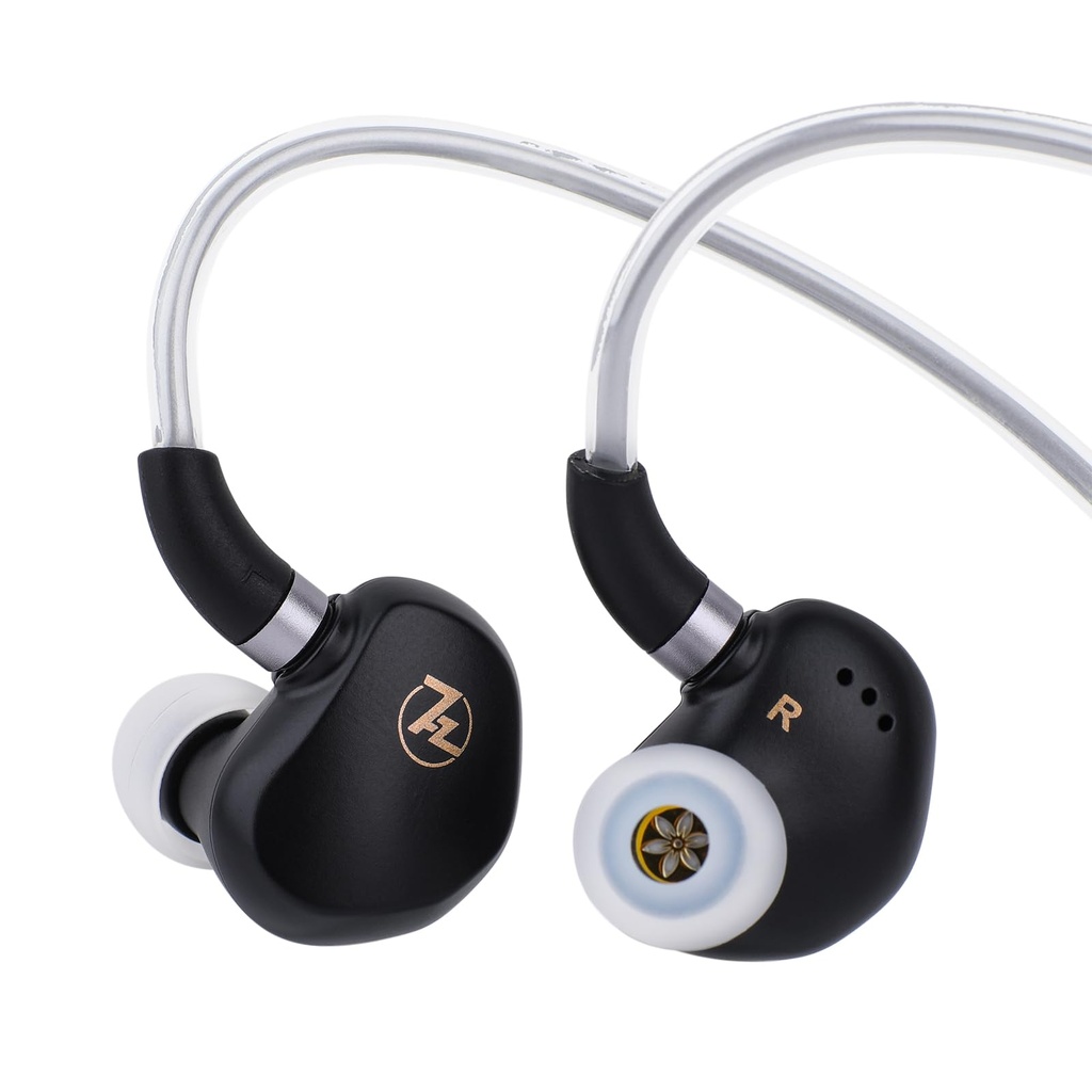 Linsoul 7HZ G1 in-Ear Monitor, 10mm DLC Diaphragm Dynamic Driver IEM Earphone, Wired Gaming