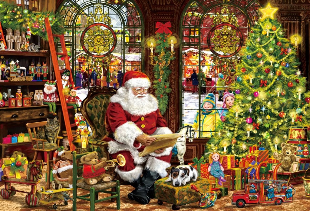 WESEN 1000 Piece Jigsaw Puzzle for Adult Jigsaw for Stress Relief & Fun, Challenging Festive Puzzle