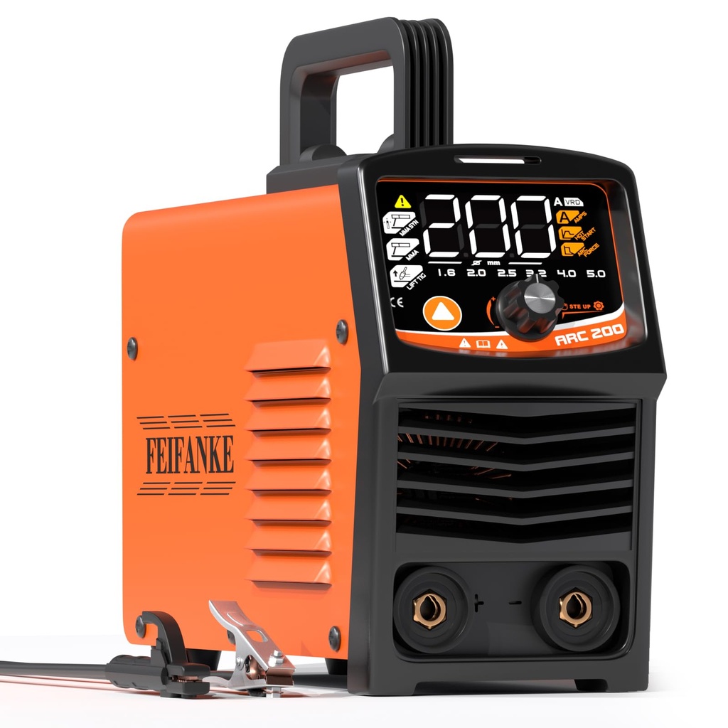 FEIFANKE ARC200 Welding Machine 240V 200A Stick Welder 3-in-1 SYN IGBT Inverter Welder 