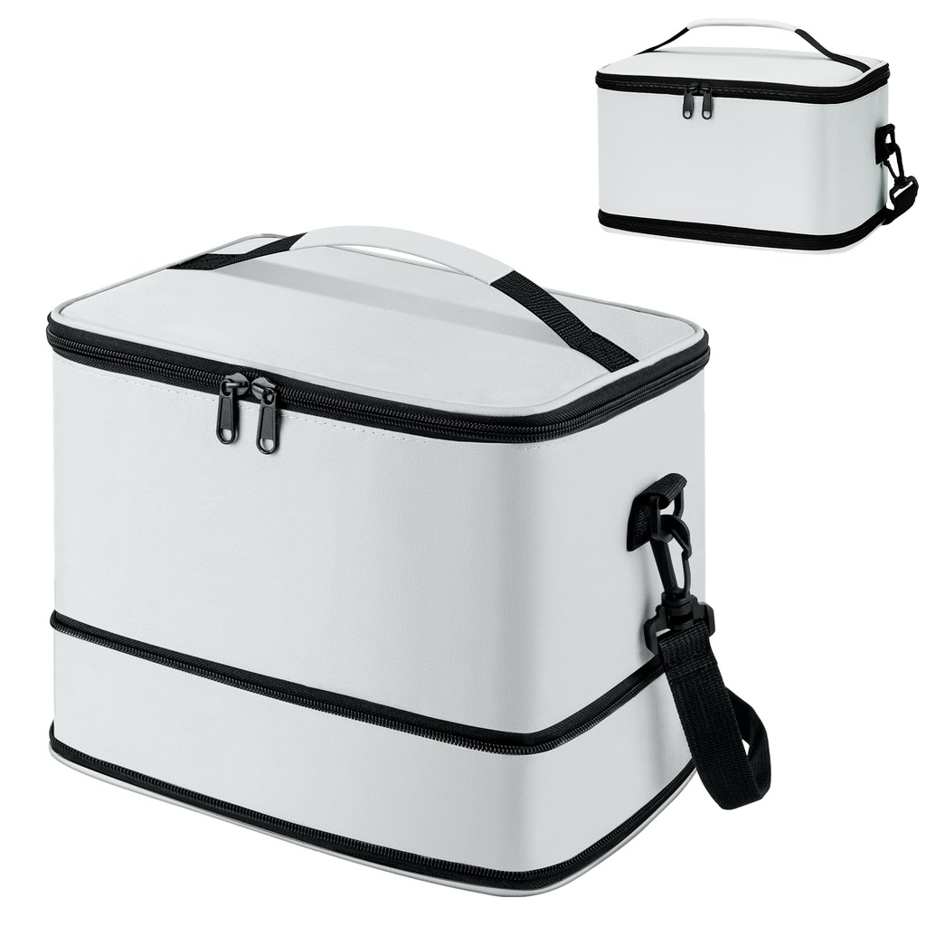 Expandable Lunch Bag, 8.6-11.3L Insulated Lunch Box Holder for Men Women and Kids Soft Cool