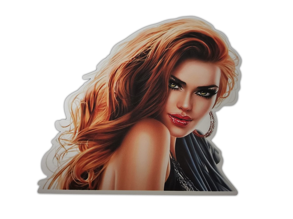 Woman Hot Nice Sticker Decal Car Motorcycle Wall Lovely Decoration