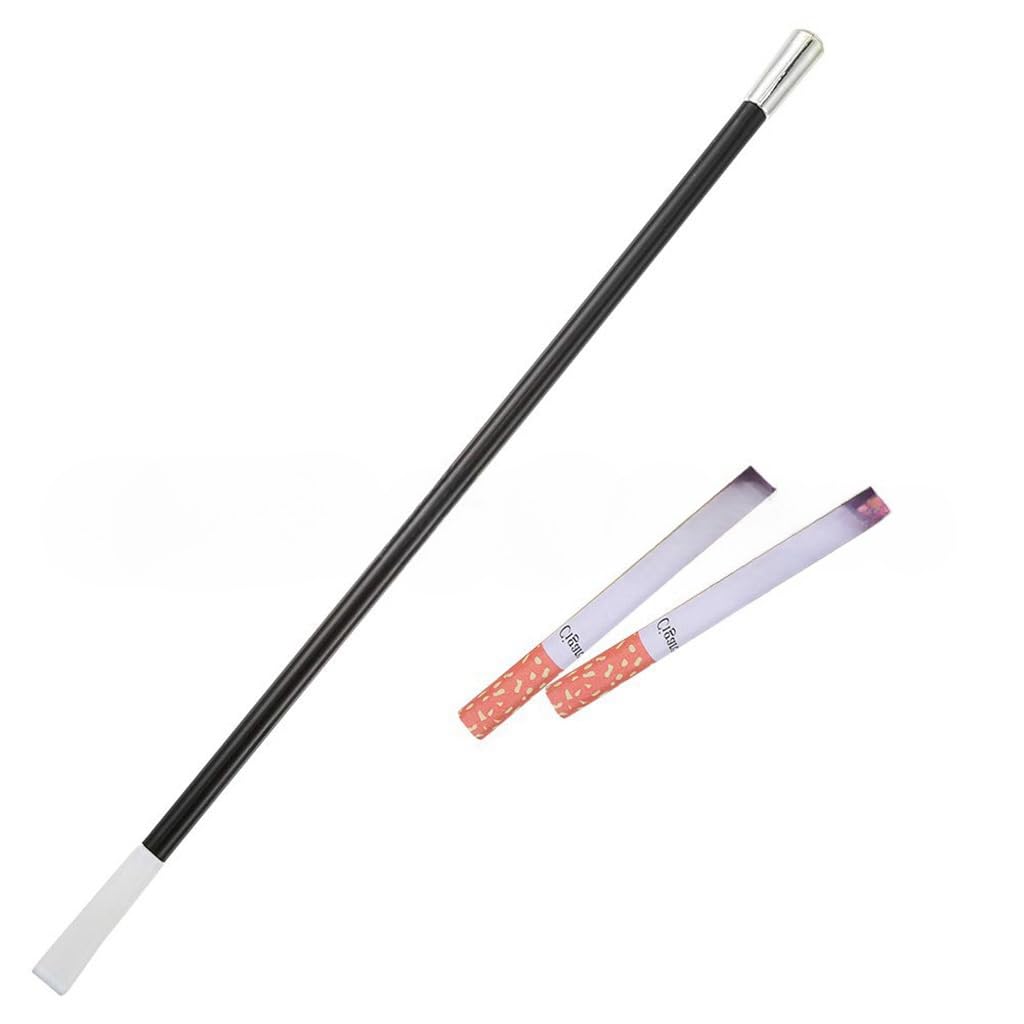 Grapelet 1X fake cigarette rod, 2X fake cigarette filter prop, suitable for various parties