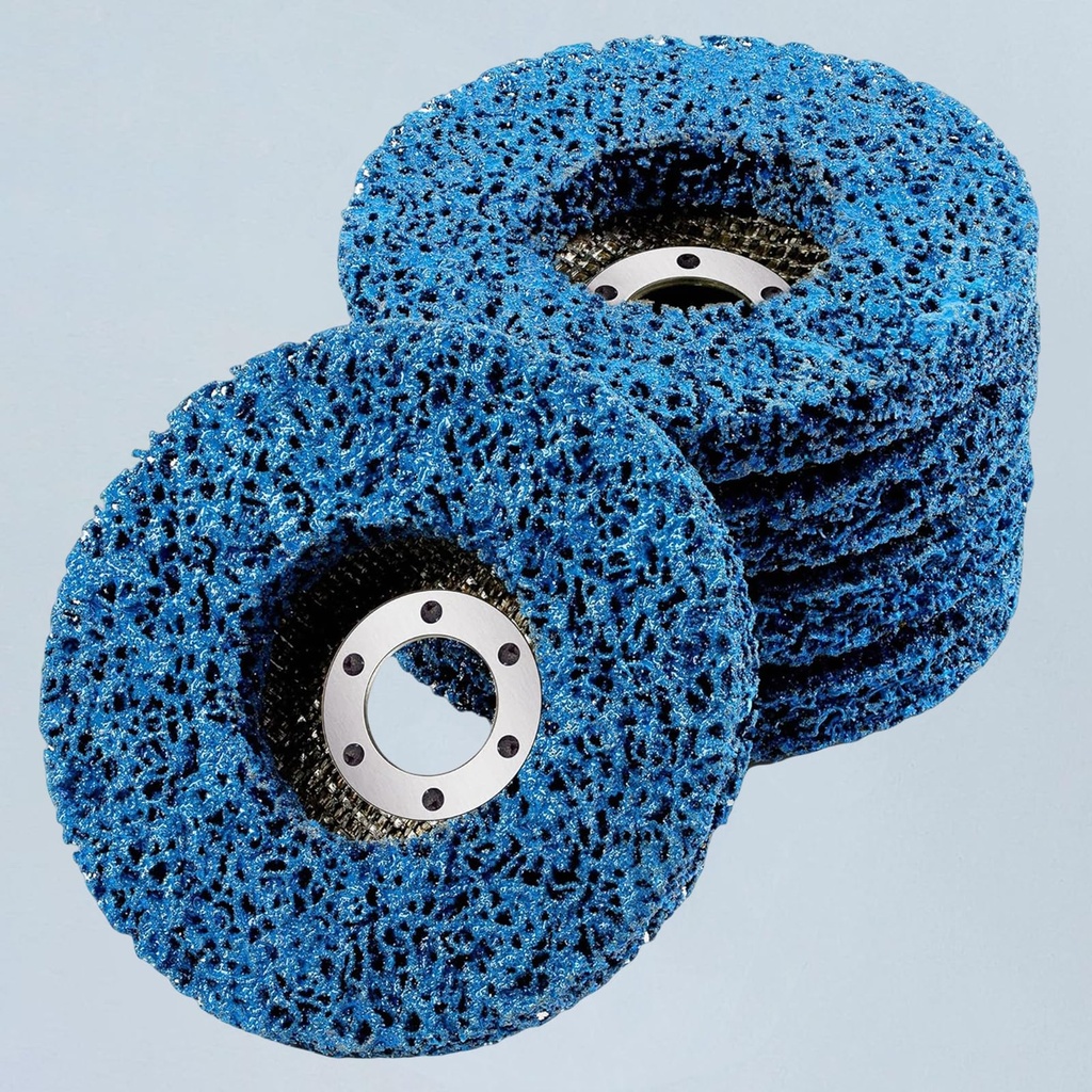 5PCS Paint Remover Strip Discs 115mm 4.5" Strip Discs Stripping Wheel Wire Wheels for Angle