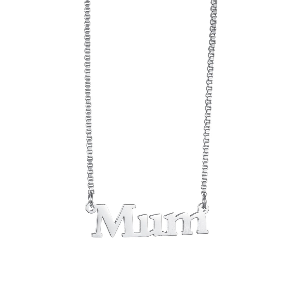 JSNOM Gifts for Mum Nanny Grandma Sister: Silver Chain Pedant Necklaces with Gift Box, Jewe
