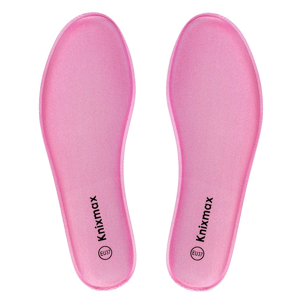 Knixmax Memory Foam Insoles with Soft Foam - Breathable Inner Soles Cushioned Shoe Inserts