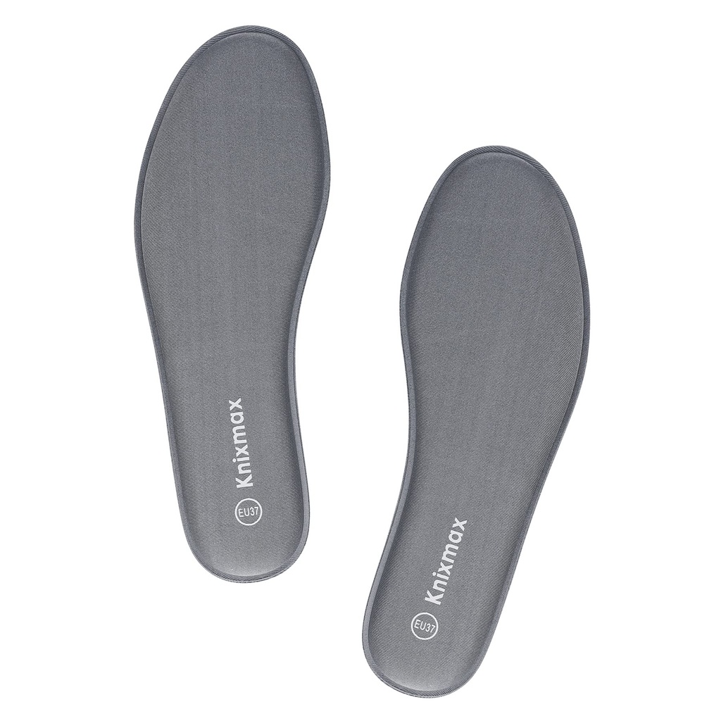 Knixmax Women Memory Foam Insoles Comfort Inner Soles Cushioned Shoe Inserts Replacement In