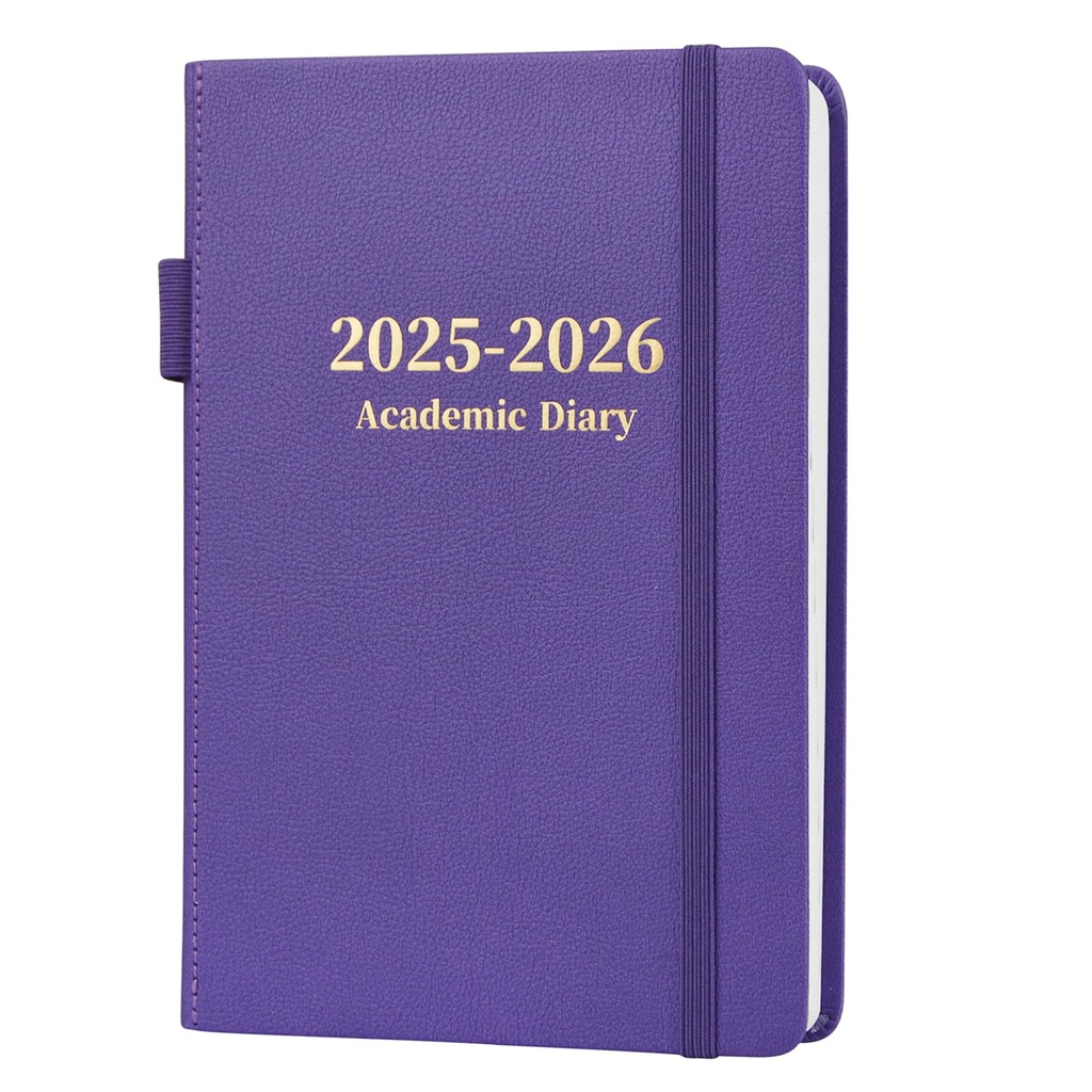 Academic Diary 2025-2026 Page a Day A5 Mid Year Diary 2025-2026 from August 2025 to July 2