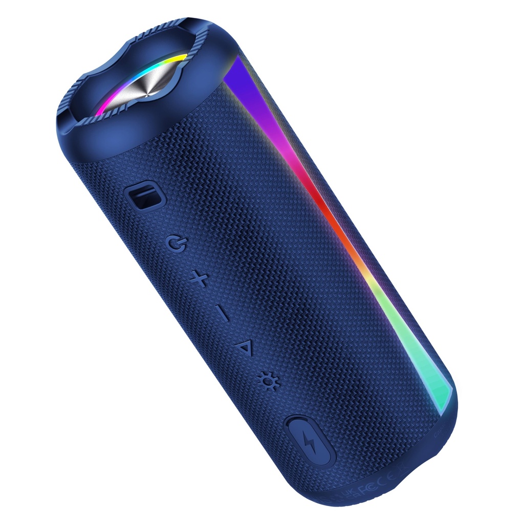 Bluetooth speaker wireless, 30w portable Bluetooth 5.4 speaker with Deep Bass, 20H Playtime