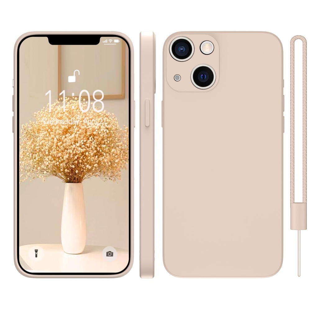 KPPIT iPhone 14 Case, iPhone 14 Protective Case Silicone,Ultra Slim Soft Gel Anti-Scratch,M