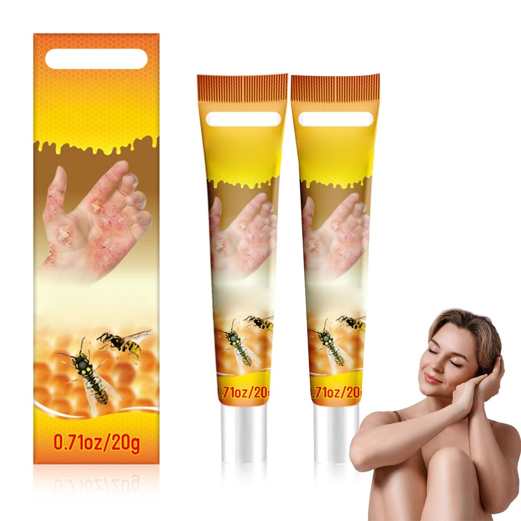 Cream, Bee Cream, Body Cream, Face Cream, 2 Pcs Hydrating Moisturizing Cream For Men&Women,