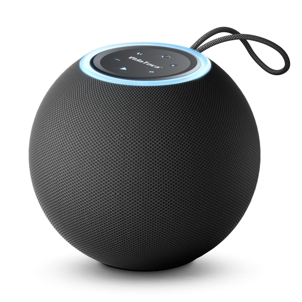 VidaTeco Bluetooth Speaker Portable Wireless, 30W Stereo Sound, RGB light, TWS Wireless 