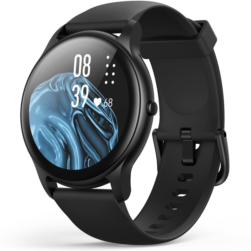 AGPTEK Smart Watch for Men, 1.3'' Full Touch Fitness LW11 Watch with Heart Rate Monitor, DI