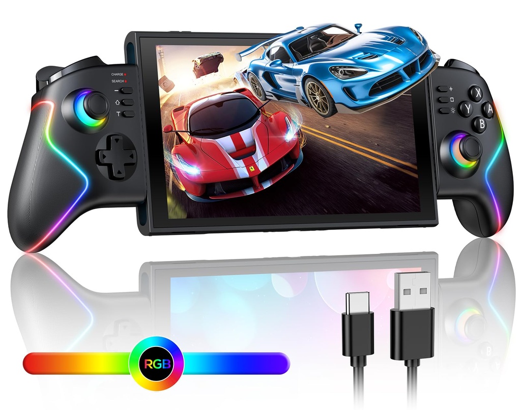 Switch Controller for Nintendo Switch 2/1, Handheld Switch Pro Controller for Switch 2 Gaming