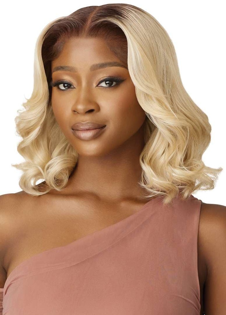 Outre Synthetic Perfect Hairline Hd Lace Front Wig - Alora (Color:1 JET BLACK)