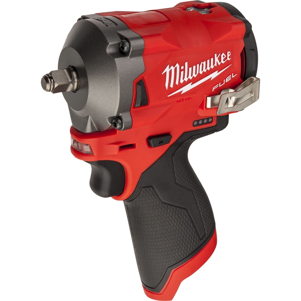 Milwaukee M12 FIW38-0 4933464612 Impact Wrench, 12V Li-Ion, 3/8, Square M12FIW38-0