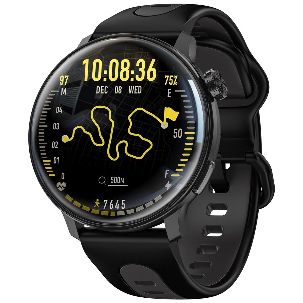 Mingtawn Smart Watch for Men Women GPS, 1.43'' AMOLED Smartwatch with Compass/Barometer