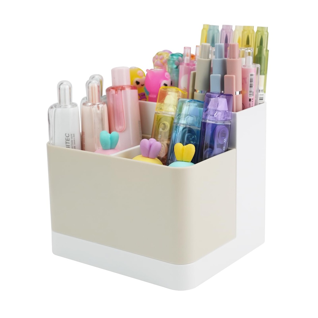 HMIEPRS Removable Pencil Pen Holder, Desk Organiser Stationary Organizer