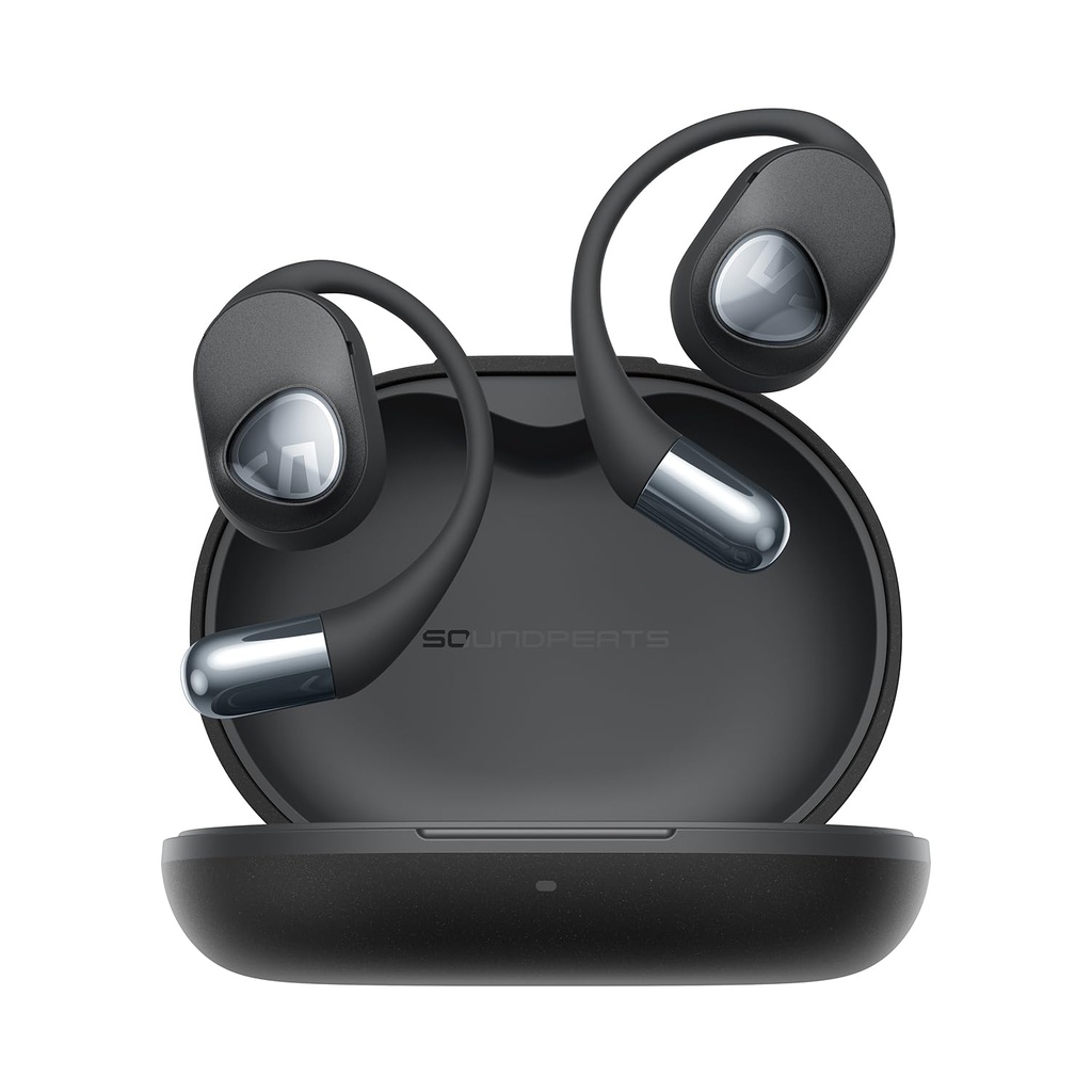 SoundPEATS Open Ear Headphones Over Ear Buds, GoFree2 Bluetooth V5.3 Stereo Earbuds with Ba