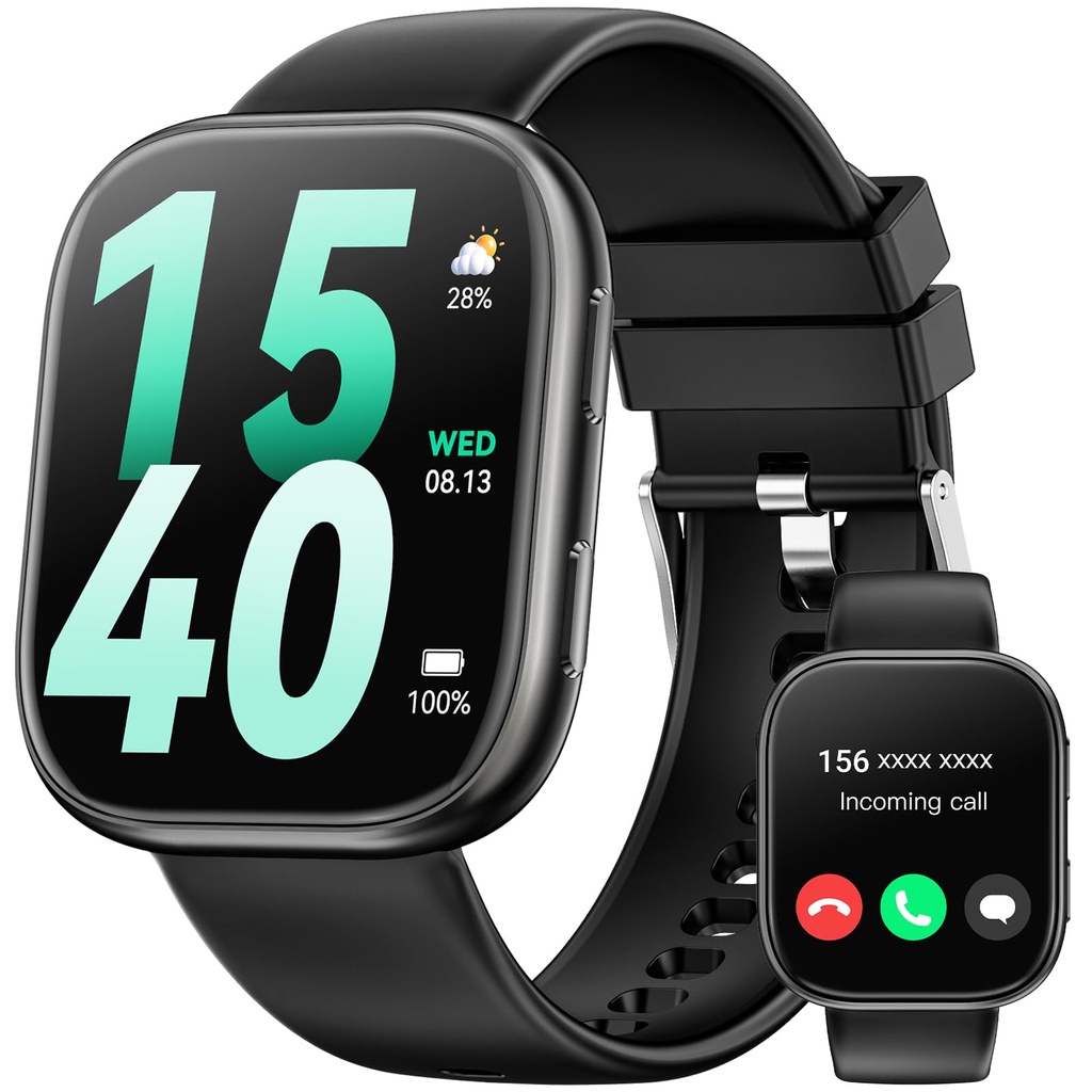 Smart Watches for Women Men,1.83"HD Smart Watch with Heart Rate/SpO2/Sleep Monitor,2025 Fit