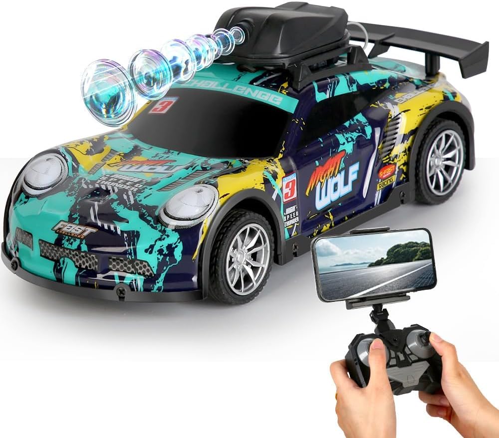 OBEST Remote Control Cars with Camera for 6 7 8 9 10 Year Old Boys Adults, 2.4Ghz Off-road