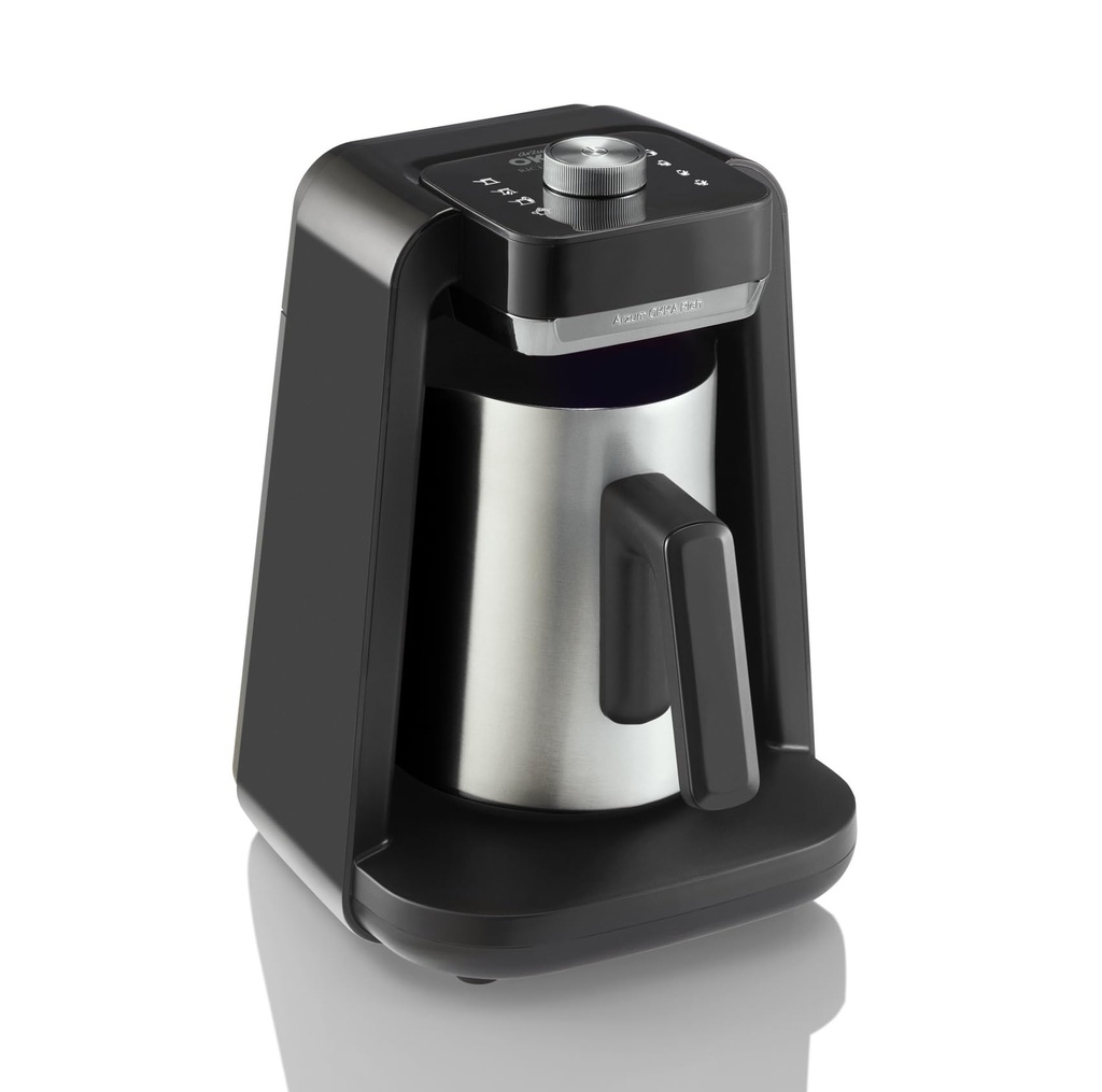 Arzum Okka Rich Spin Pro Turkish Coffee and Hot Beverage Maker, Velvetiser, Milk Frother, 5
