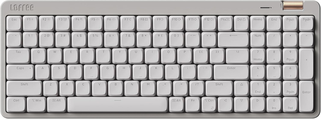 LOFREE Flow Lite100 Keys Low Profile Mechanical Keyboard, Swappable Rechargeable Wireless K