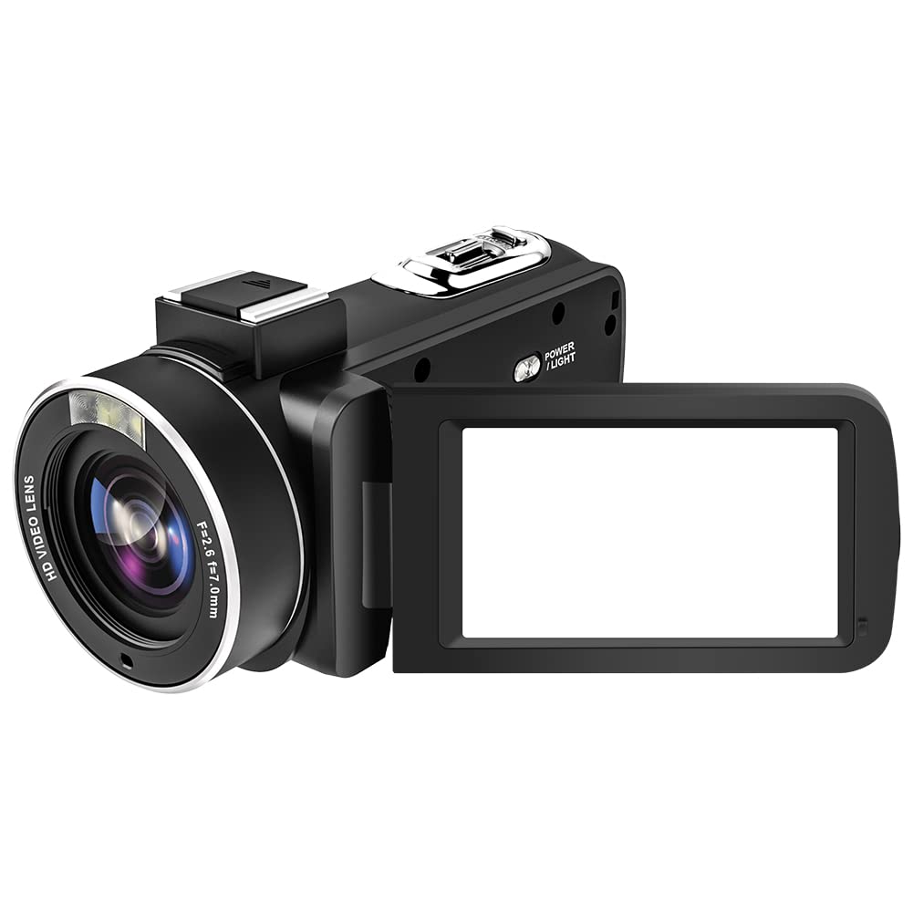 Delmodes Video Camera Vlogging Camera