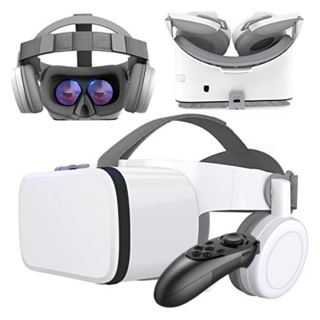 VR Headset, Virtual Reality Headset with Controller & Headphones for Kid Adult Play 3D Game