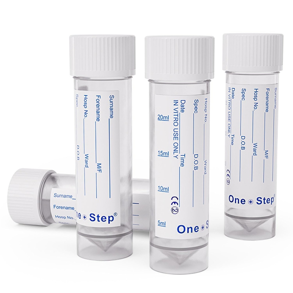 5 x 30ml Universal Container With Label (Urine Sample)