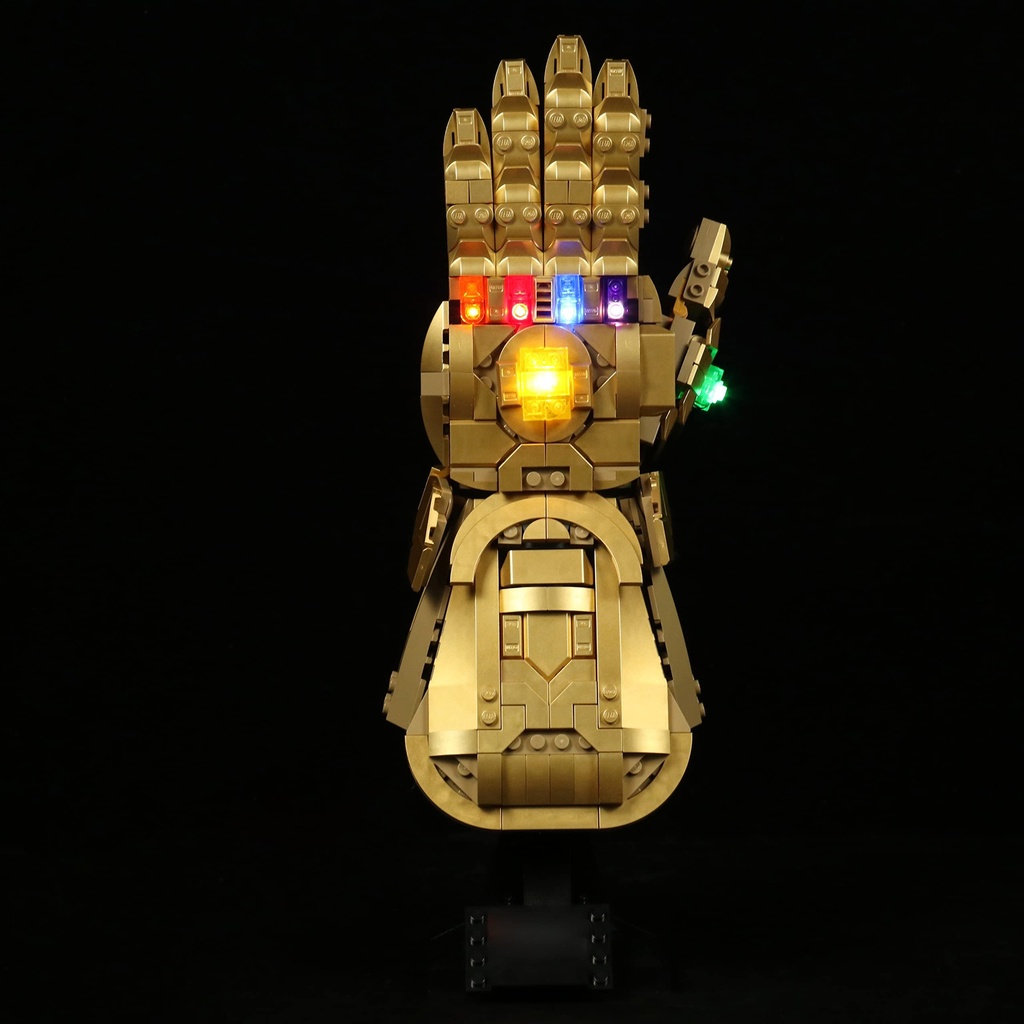 LocoLee Led Light Kit for Lego Infinity Gauntlet (Not Include Lego Models),Decoration DIY