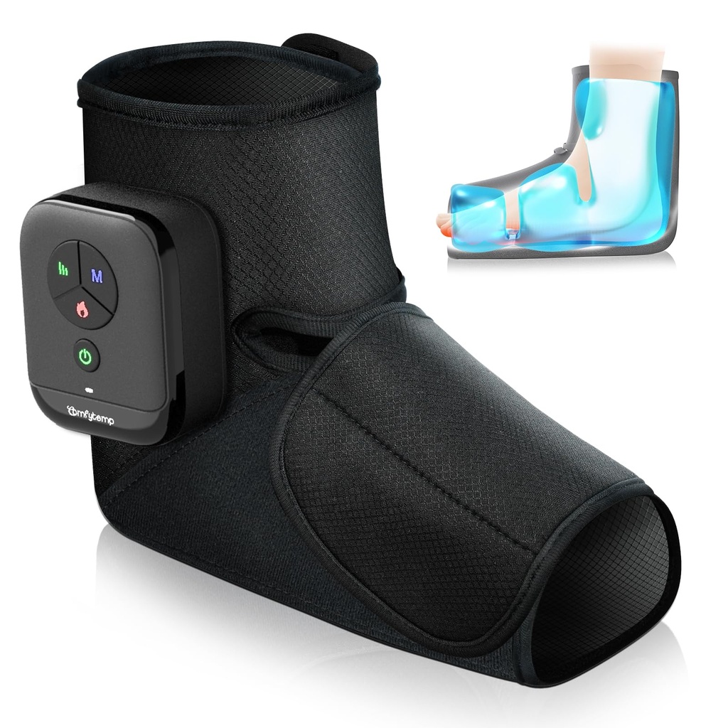 Comfytemp Cordless Foot Massager for Pain and Circulation, Portable Compression Boot