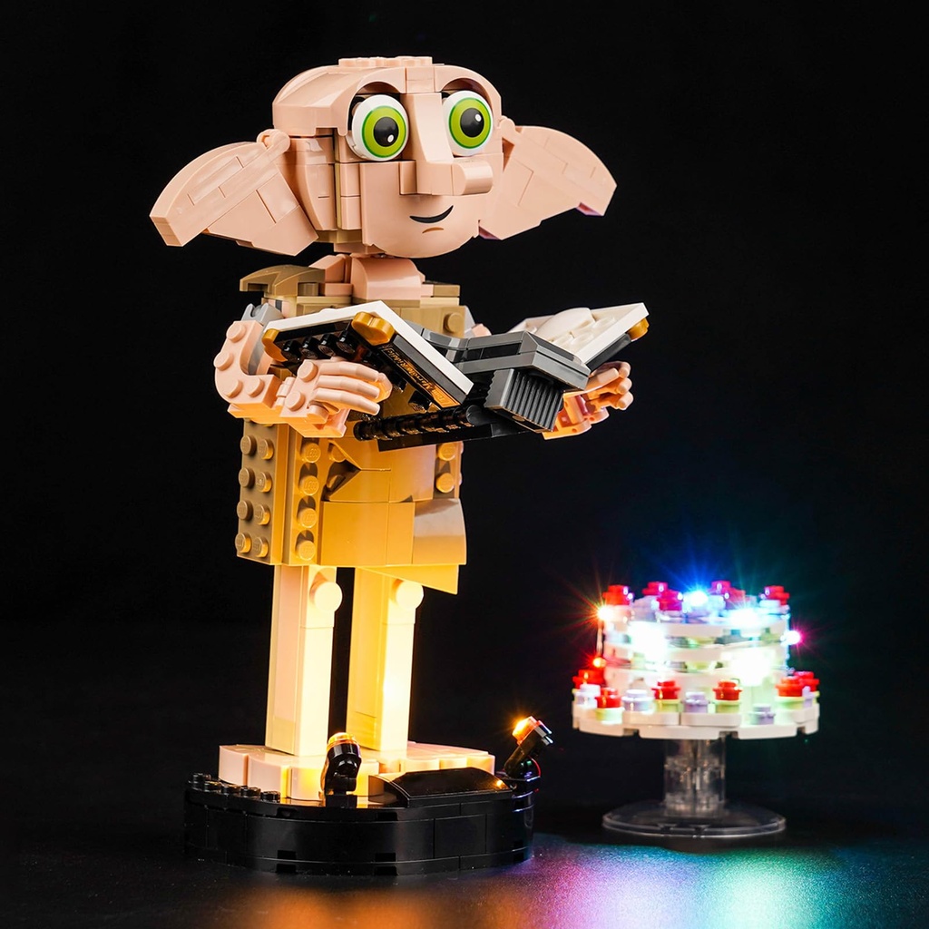 LocoLee Led Light Set Compatible with Lego 76421 Dobby The House-Elf Led Decoration 