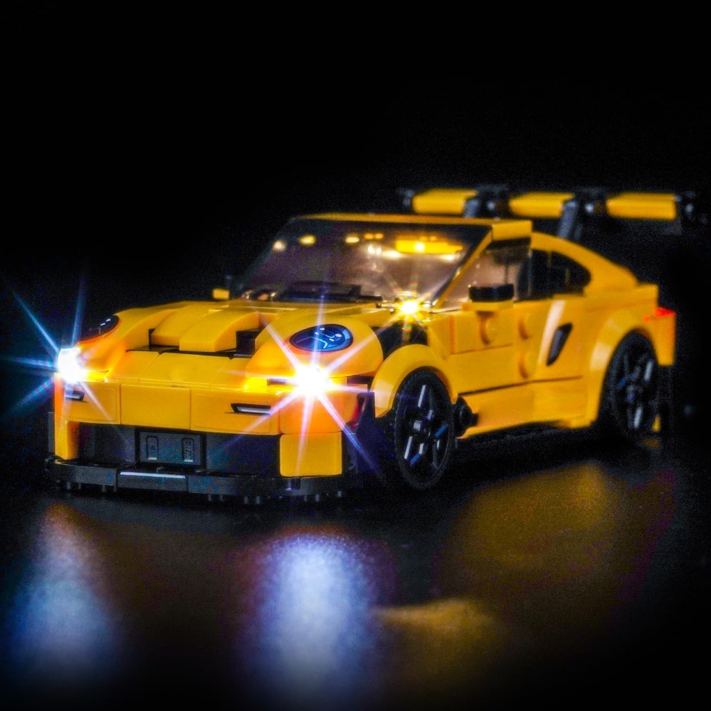 LocoLee Led Light Set Compatible with Lego 77239 Porsche 911 GT3 RS Super Car Led