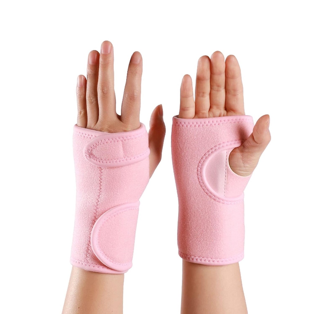 Shefave Wrist Support Brace Right/Left Hand with 2 Metal Splints,Carpal Tunnel Wrist Brace