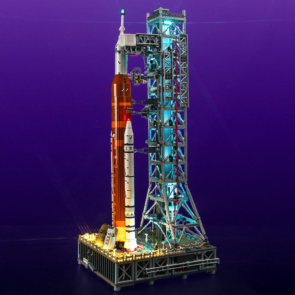 Light Kit for Lego NASA Artemis Space Launch System, Lighting Set for Lego 10341 NASA Artemis